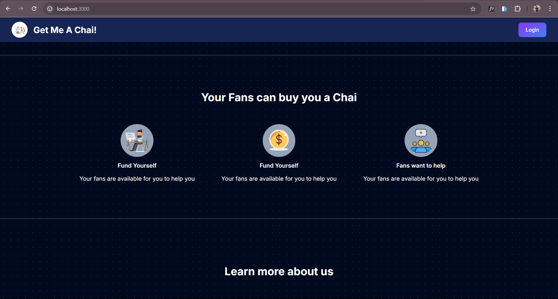 Funding Platform for Creators